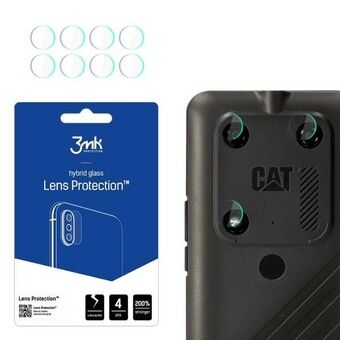 3MK Lens Protect Cat S53 Kameralinsebeskyttelse 4 stk
