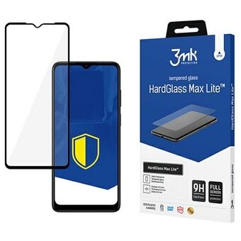 3MK HardGlass Max Lite til Motorola Moto E22, svart, Fullscreen Glass Lite.