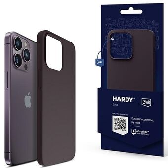 3MK Hardy-etui til iPhone 14 Pro 6,1" i fiolettfarge/deep purple med MagSafe