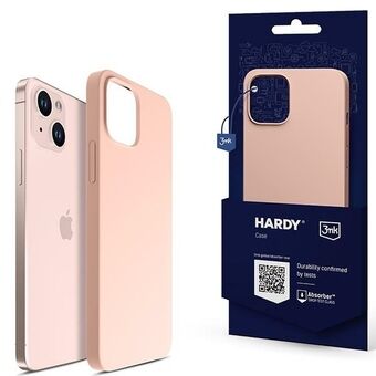 3MK Hardy-etui iPhone 13 / 14 / 15 6,1" rosa/pink MagSafe