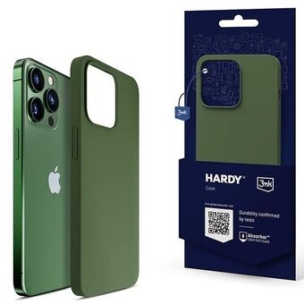 3MK Hardy-etui til iPhone 13 Pro 6,1" i fargen grønn/alpin grønn med MagSafe