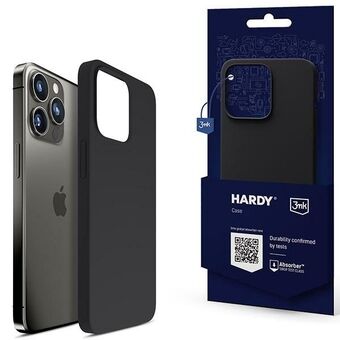 3MK Hardy Case iPhone 13 Pro 6.1" grå-svart/grafitt grå-svart MagSafe