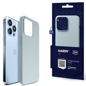 3MK Hardy-etui iPhone 13 Pro 6,1" i fargen blå/sierra blue, med støtte for MagSafe.