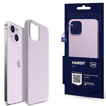 3MK Hardy-deksel iPhone 14 / 15 / 13 6,1" fiolett / lys lilla MagSafe