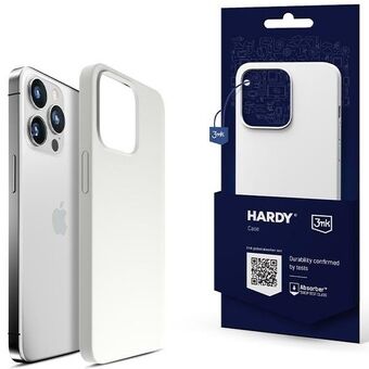 3MK Hardy-etui for iPhone 14 Pro 6,1" i fargen hvit, med MagSafe