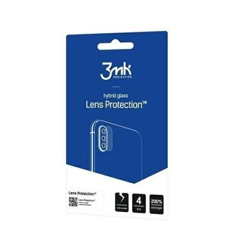 3MK Lens Protect er en linsebeskyttelse for kameraet på Sam A54 5G A546. Den kommer i en pakke med 4 stykker.