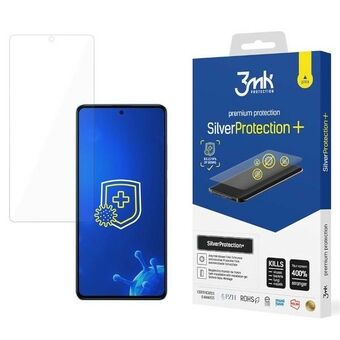 3MK Silver Protect+ Redmi Note 12 Pro/Pro+ er en antibakteriell våtmontert folie.