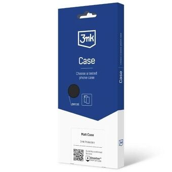 3MK Matt Case Xiaomi Poco M5 svart/svart
