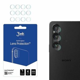3MK Lens Protect for Sony Xperia 1 V – Beskyttelse til objektivet på kameraet, 4 stk.