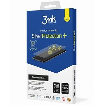 3MK SilverProtect+ Huawei Mate 60 Pro Folia med antibakteriell beskyttelse, som kan påføres vått.