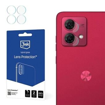 3MK Linsebeskyttelse Motorola Moto G84 5G
Objejtyvbeskyttelse for kameraet, 4 stk.