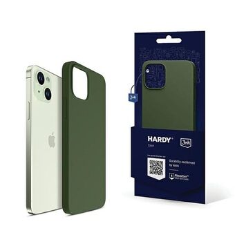 3MK Hardy-etui til iPhone 15 Plus / 14 Plus 6.7" grønn MagSafe