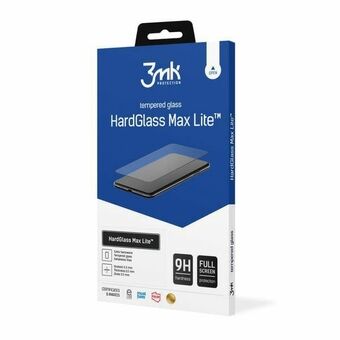 3MK HardGlass Max Lite Motorola Edge 40 Neo svart, Fullscreen Glass Lite