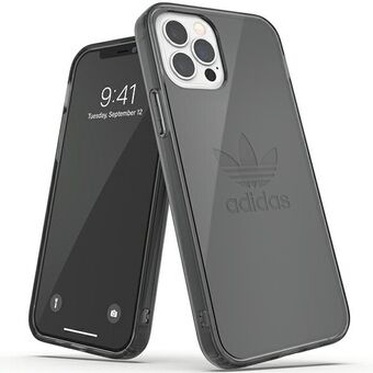 Adidas OR Protective iPhone 12/12 Pro Clear Cover svart gjennomsiktig/smokey svart 42385