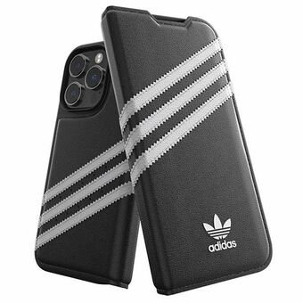 Adidas OR Booklet Case PU iPhone 14 Pro svart/hvit 50196