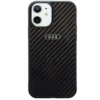 Audi Carbon Fiber iPhone 11 / Xr 6.1" svart/svart hardt deksel AU-TPUPCIP11-R8/D2-BK