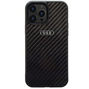 Audi Carbon Fiber iPhone 13 Pro Max 6,7" svart/svart hardcase AU-TPUPCIP13PM-R8/D2-BK