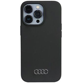Audi silikondeksel iPhone 13 Pro / 13 6,1" svart/svart hardcase AU-LSRIP13P-Q3/D1-BK
