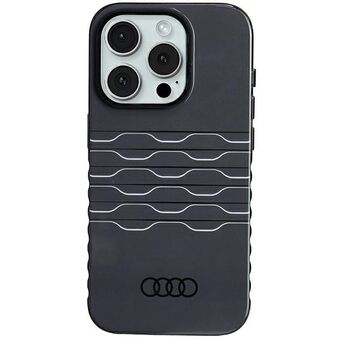 Audi IML MagSafe-etui iPhone 15 Pro 6.1" svart hardcase AU-IMLMIP15P-A6/D3-BK