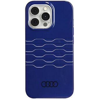 Audi IML MagSafe-etui for iPhone 13 Pro / 13 6.1" i fargen blå/marineblå, hardcase AU-IMLMIP13P-A6/D3-BE.