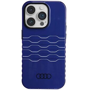 Audi IML MagSafe-deksel for iPhone 14 Pro 6.1" i blått marineblått hardcase AU-IMLMIP14P-A6/D3-BE