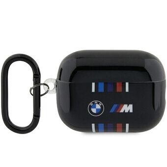 BMW BMAP222SWTK AirPods Pro 2 gen deksel svart/svart flere fargede linjer