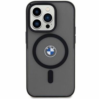 Deksel BMW BMHMP14MDSLK iPhone 14 Plus 6,7" svart/svart hardcase Signature MagSafe