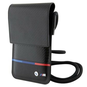 Torebka BMW BMOWBPUCARTCBK Wallet Bag i svart karbon tricolor linje.