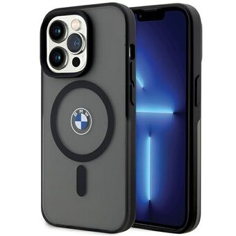 BMW BMHMP15LDSLK iPhone 15 Pro 6.1" svart hardcase IML Signature MagSafe