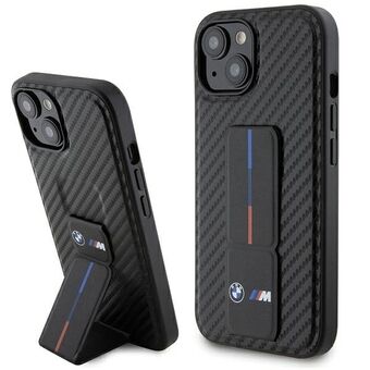 BMW BMHCP15SGSPCCK iPhone 15 6.1" czarny/svart hardcase Grip Stand Smooth & Carbon

Please translate to Norwegian:

BMW BMHCP15SGSPCCK iPhone 15 6.1" svart hardcase Grip Stand Smooth & Carbon.