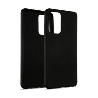 Beline Etui Silicone iPhone 12/12 Pro 6,1" svart/svart