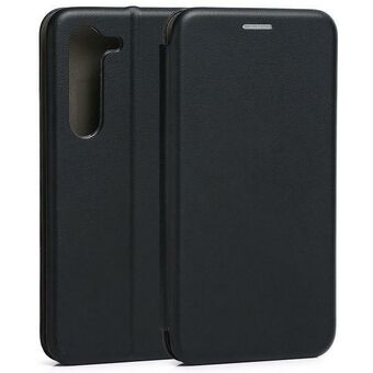 Beline Book Magnetic Case Samsung S23 S911 svart/svart