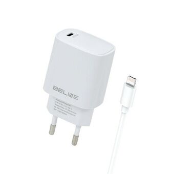 Beline Ład. siec. 1x USB-C 20W + kabel lightning biała /white PD3.0 BLNCW20L

Beline lader. Vegg. 1x USB-C 20W + Lightning-kabel hvit PD3.0 BLNCW20L