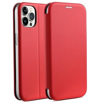 Beline Etui Bok Magnetisk iPhone 15 Pro Max 6,7" rød