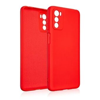 Beline-etuiet av silikon for Motorola Moto G42 i rød farge
