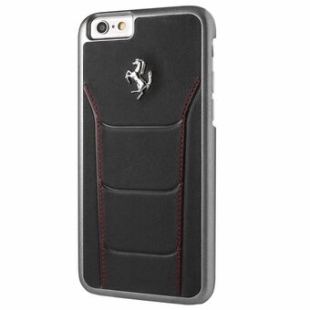Ferrari Hardcase FESEHCP6BKR iPhone 6 / 6S 488 svart / rød søm