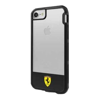 Ferrari Hardcase FEHCP7BISBK iPhone 7/8 / SE 2020 / SE 2022 gjennomsiktig svart