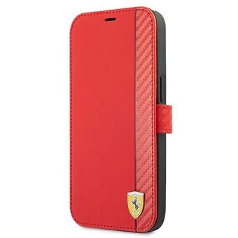 Ferrari iPhone 13 Pro Max Rod Book On Track Carbon Stripe