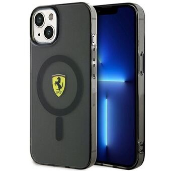 Ferrari FEHMP14SURKK iPhone 14 6.1" svart/svart hardcase Translucent Magsafe