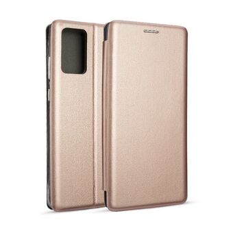 Beline Book magnetisk veske til Samsung Note 20 N980 rosa gull/rose gull