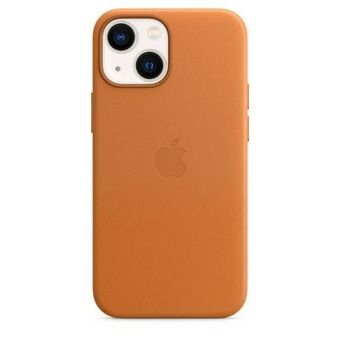 Etui Apple MM0D3ZM/A for iPhone 13 mini 5,4" brun/brunt lærveske med MagSafe.