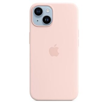 Deksel Apple MPT73ZM/A iPhone 14 Plus 6,7" MagSafe rosa/kritt rosa silikondeksel