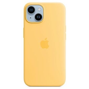 Apple MPTD3ZM/A iPhone 14 Plus 6,7" MagSafe Yellow/Sunglow silikondeksel