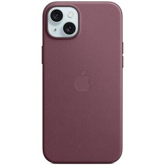 Etui for Apple MT4A3ZM/A iPhone 15 Plus 6.7" MagSafe, rød mulberry FineWoven Case.