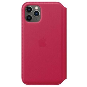 Etui Apple MY1K2ZM/A for iPhone 11 Pro 5.8" i fargen malinowy/raspberry - Lær Folio-etui