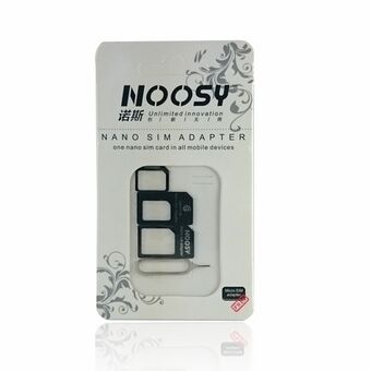 3i1 SIM -adapter + Noosy nøkkel