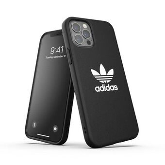 Adidas ELLER støpt deksel BASIC iPhone 12 / iPhone 12 Pro svart og hvit 