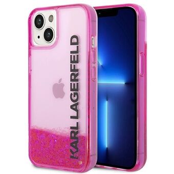 Karl Lagerfeld KLHCP14MLCKVF iPhone 14 Plus 6,7" rosa/rosa hardcase Liquid Glitter Elong