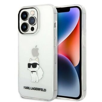 Karl Lagerfeld KLHCP14LHNCHTCT iPhone 14 Pro 6.1" gjennomsiktig hardcase Ikonik Choupette