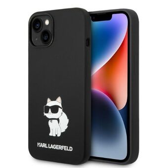 Karl Lagerfeld KLHMP14MSNCHBCK iPhone 14 Plus 6,7" hardcase svart/svart Silikon Choupette MagSafe